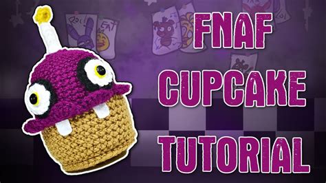 Five Nights At Freddy's Carl The Cupcake Crochet Amigurumi Plush FNAF - YouTube