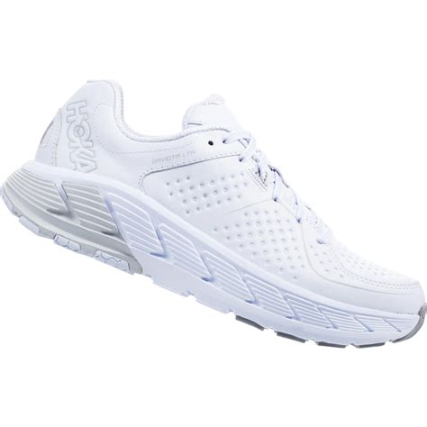 Hoka One One Gaviota Leather Shoe in White - Lyst