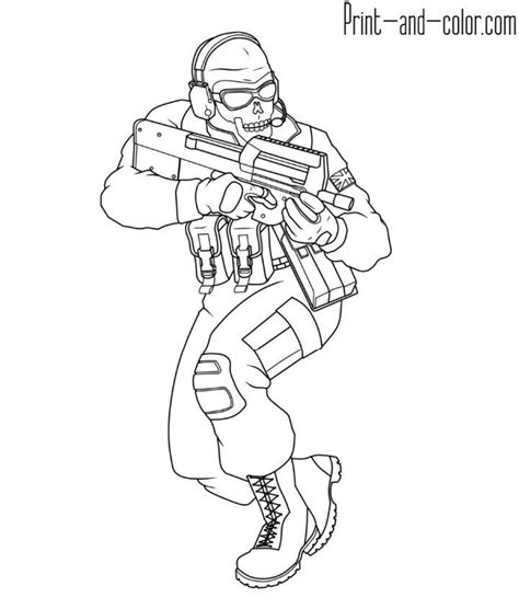 20 Call Of Duty Coloring Pages Free Pdf Printables - vrogue.co