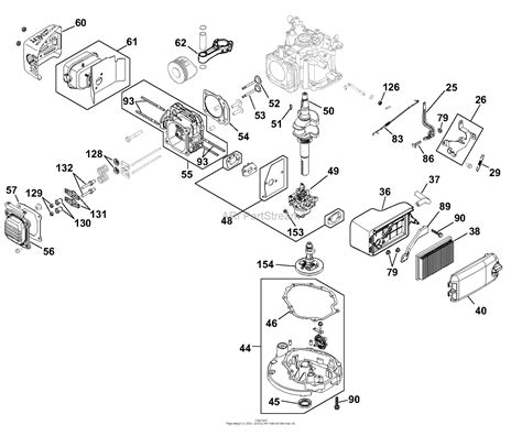 Husqvarna 6021 P (917384510) (2010-01) Parts Diagram for Engine Image 2