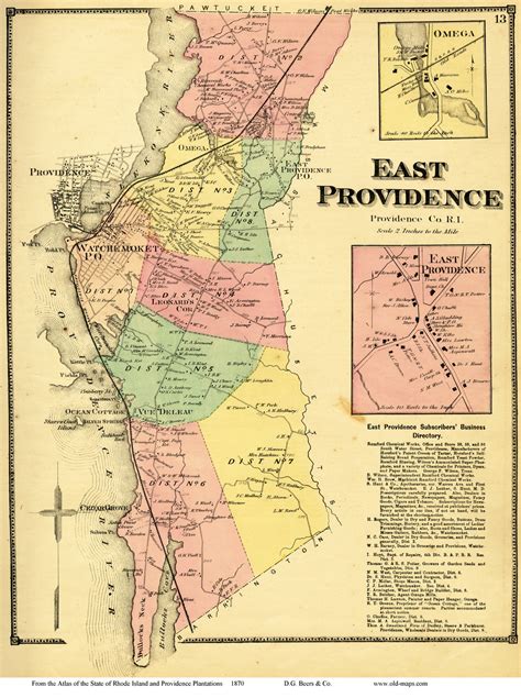 Providence 1875 Atlas Volume 1