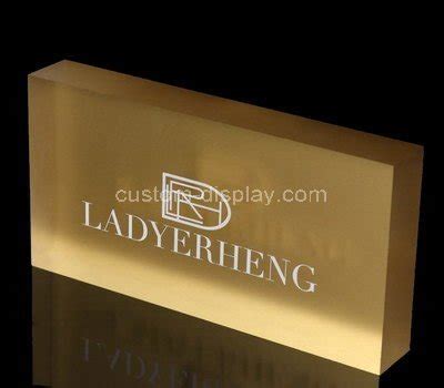 Acrylic display factory customize luicte/ acrylic block sign