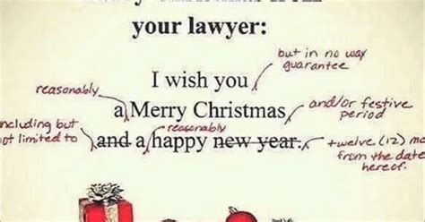 I Hate Mornings: Merry Christmas From Your Lawyer!!!