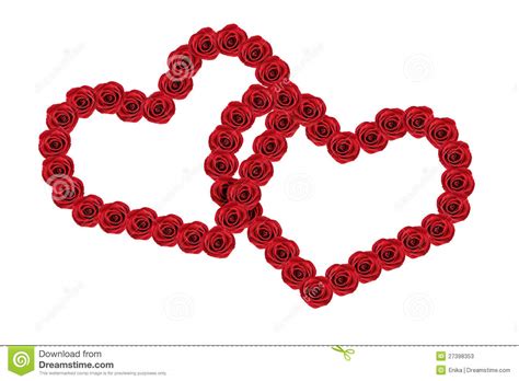 Red roses Heart shape stock image. Image of date, bloom - 27398353