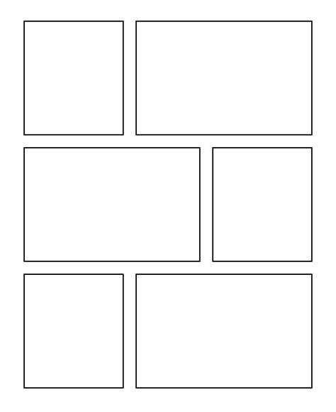 Printable Blank Comic Strip Template For Kids - Toptemplate.my.id