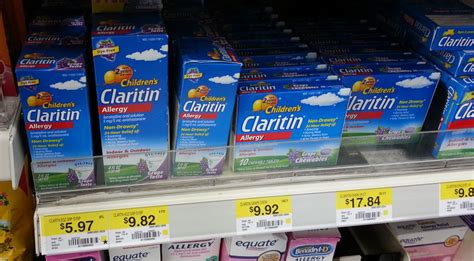 Children’s Claritin Starting at $7.82 at Walmart!