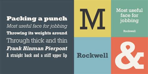 Rockwell Font Family - iFonts.xyz