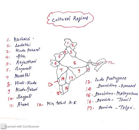 Cultural regions UPSC | Cultural Setting | Geography of India ~ Civil ...