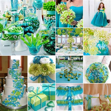 Lime Green and Turquoise { Fresh Flair }