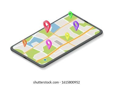 GPS navigation concept graphics Royalty Free Stock SVG Vector and Clip Art