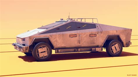 Tesla Cybertruck by 600v on DeviantArt