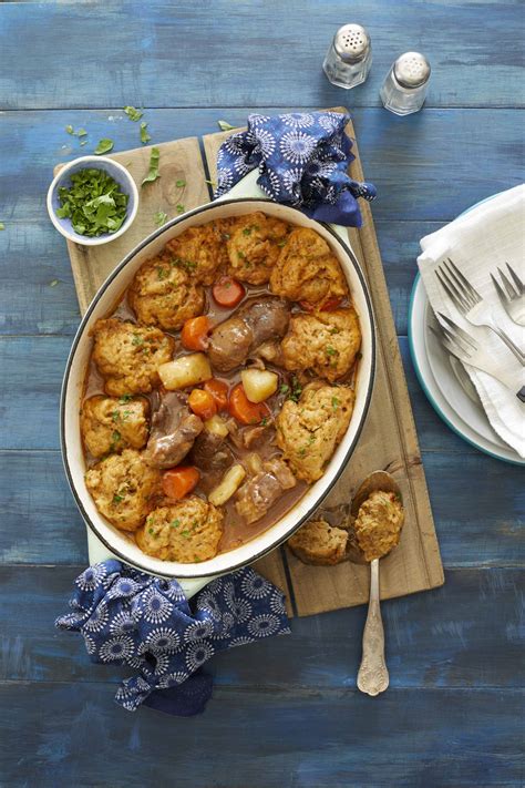 Beef Stew with Herb Dumplings | Recipes with Love