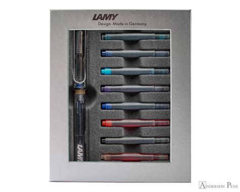 Lamy Vista Fountain Pen and Ink Cartridge Gift Set - Anderson Pens, Inc.