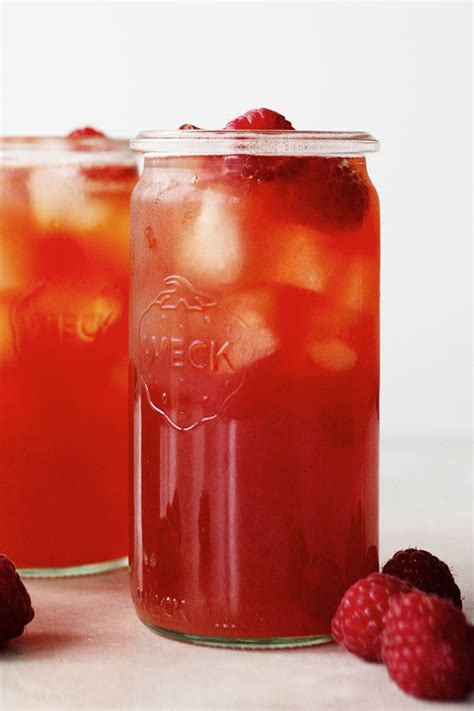 Raspberry Iced Tea from Scratch | Oh, How Civilized