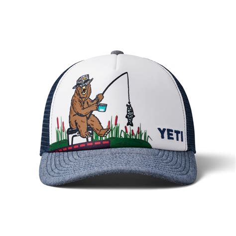 Kids' Fishing Bear Trucker Hat | YETI New Zealand