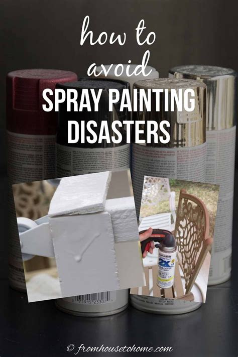 Learn how to spray paint evenly and without drips using these spray painting tips and tricks ...