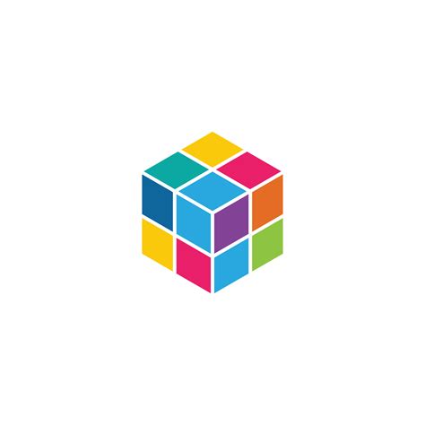 Cube Logo Template vector icon 19784735 Vector Art at Vecteezy