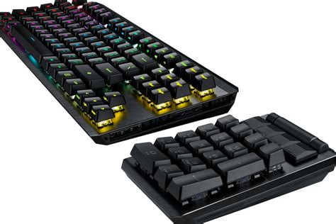 Asus’ ROG Claymore II mechanical keyboard has a handy detachable number pad - The Verge