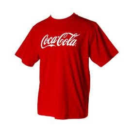 Camiseta³: Adult Script Coca-Cola Logo Tee