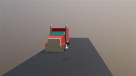 Low poly Truck - 3D model by SplitMoon [90b76c4] - Sketchfab