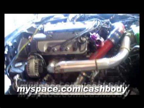 J30a-T Honda Civic (TURBO V6) EJ Coupe - YouTube