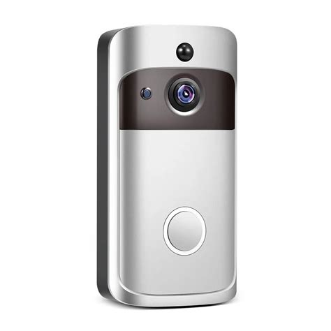 Smart Home WiFi Doorbell 1080P HD Security Camera with PIR Motion ...