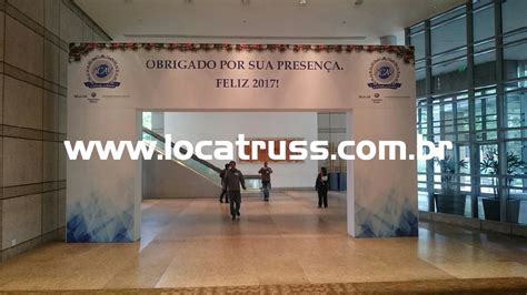 Pórtico para Evento - Comunicação de Entrada e Saída @ HYATT - Locatruss