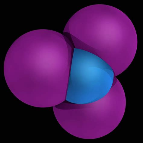 Nitrogen Triiodide Molecule Photograph by Laguna Design/science Photo Library - Pixels