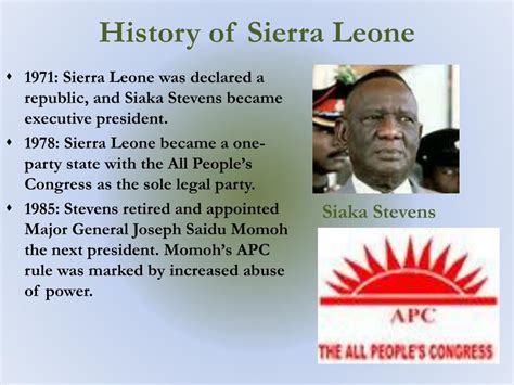 PPT - Sierra Leone Profile PowerPoint Presentation, free download - ID ...