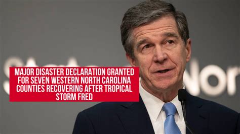 Major disaster declaration granted for seven western North Carolina counties recovering after ...