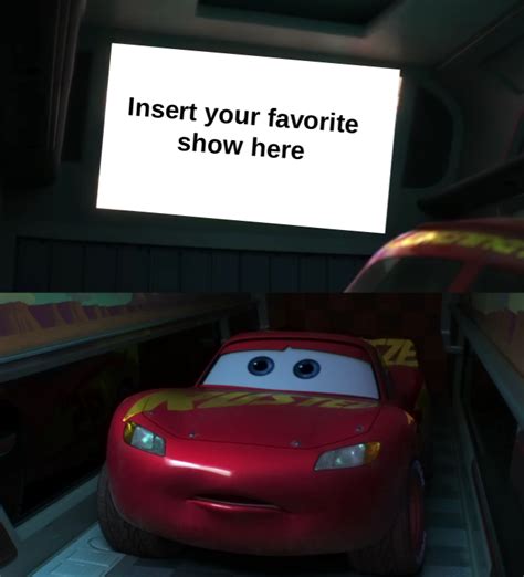 Lightning McQueen watches what meme blank by AwesomeKela1234 on DeviantArt