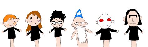 Harry Potter Puppet Pals by RaineDrops18 on DeviantArt