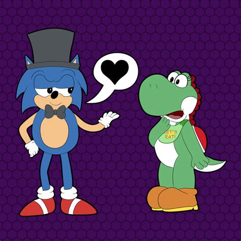 FNAS Sonic x Yoshi by MarcosVargas on DeviantArt