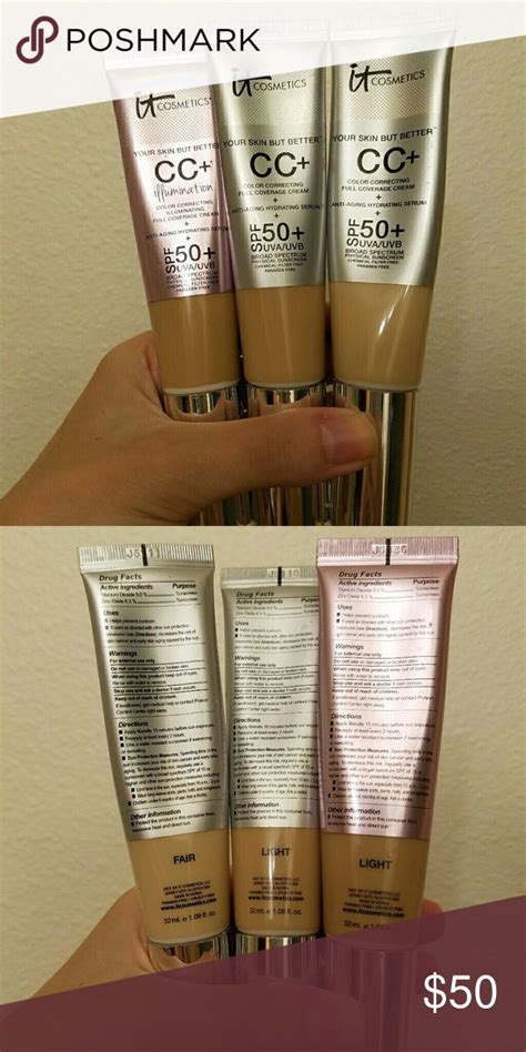 It Cosmetics Foundation (3 tubes) | It cosmetics foundation, Cosmetics, Foundation