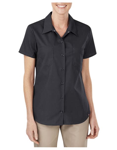 Short Sleeve Industrial Work Shirt | Women's Tops | Dickies