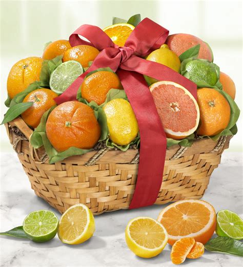 Welcome Sunshine Citrus Fruit Basket | 1800Baskets.com