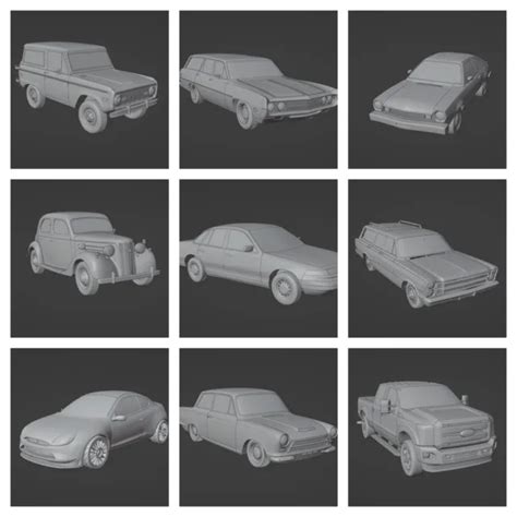 3D PRINTED (F*) 1/43 Scale Cars hundreds of models to choose from EUR ...