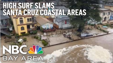 Storm Pounds Santa Cruz County Coast, Causes ‘Significant Damage' - YouTube