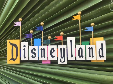 Vintage Disneyland Entrance Sign 12 | Etsy