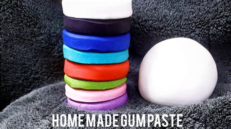 Gum paste recipe.perfect home made gum paste recipe - YouTube