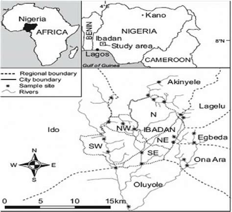 Map of Ibadan showing Ibadan North Local Government. | Download Scientific Diagram