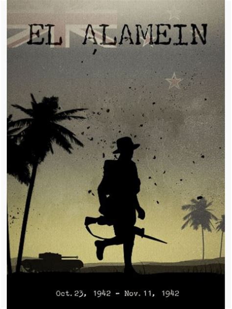 "El Alamein " Sticker for Sale by Galahad222 | Redbubble