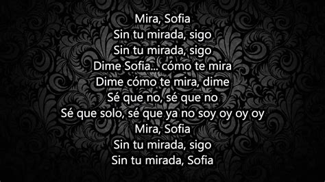 Alvaro Soler - Sofia ( LYRICS-TESTO)- HQ - YouTube