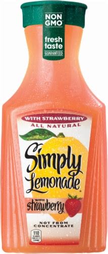 Simply Strawberry Lemonade, 59 fl oz - Fred Meyer