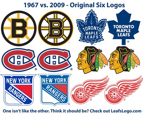 NHL Original 6 Logo - LogoDix