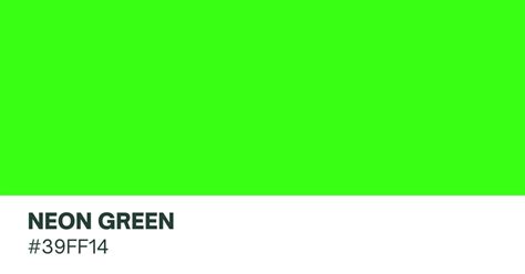 Neon Green Color History, Meaning, Symbolism, and Psychology | HipFonts