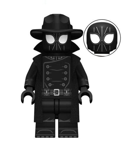 Custom Spider-Man Noir Minifigs Minifigures Fit Lego | SG MiniFigures