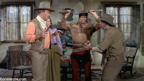 jack elam rio lobo | John Wayne as the Col. Jennifer O'Neill as Shasta ...