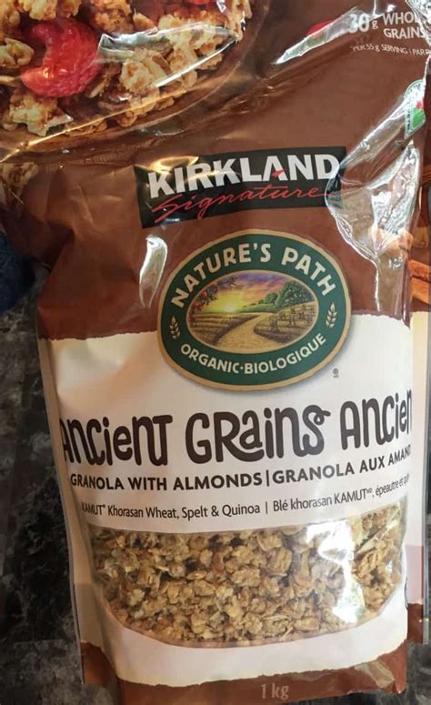 Costco Kirkland Signature Nature's Path Ancient Grains Granola Review ...