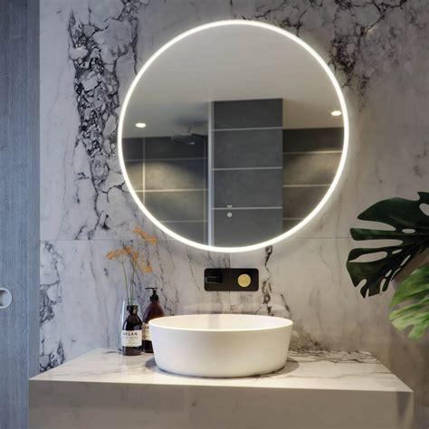 Round Bathroom Mirror With Storage And Light - Mirror Ideas